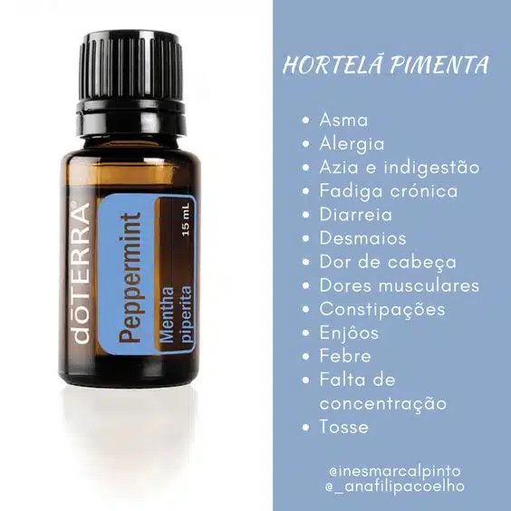 Oleo Essencial Peppermint Doterra (Hortelã-pimenta 15ml) - Imagem 2